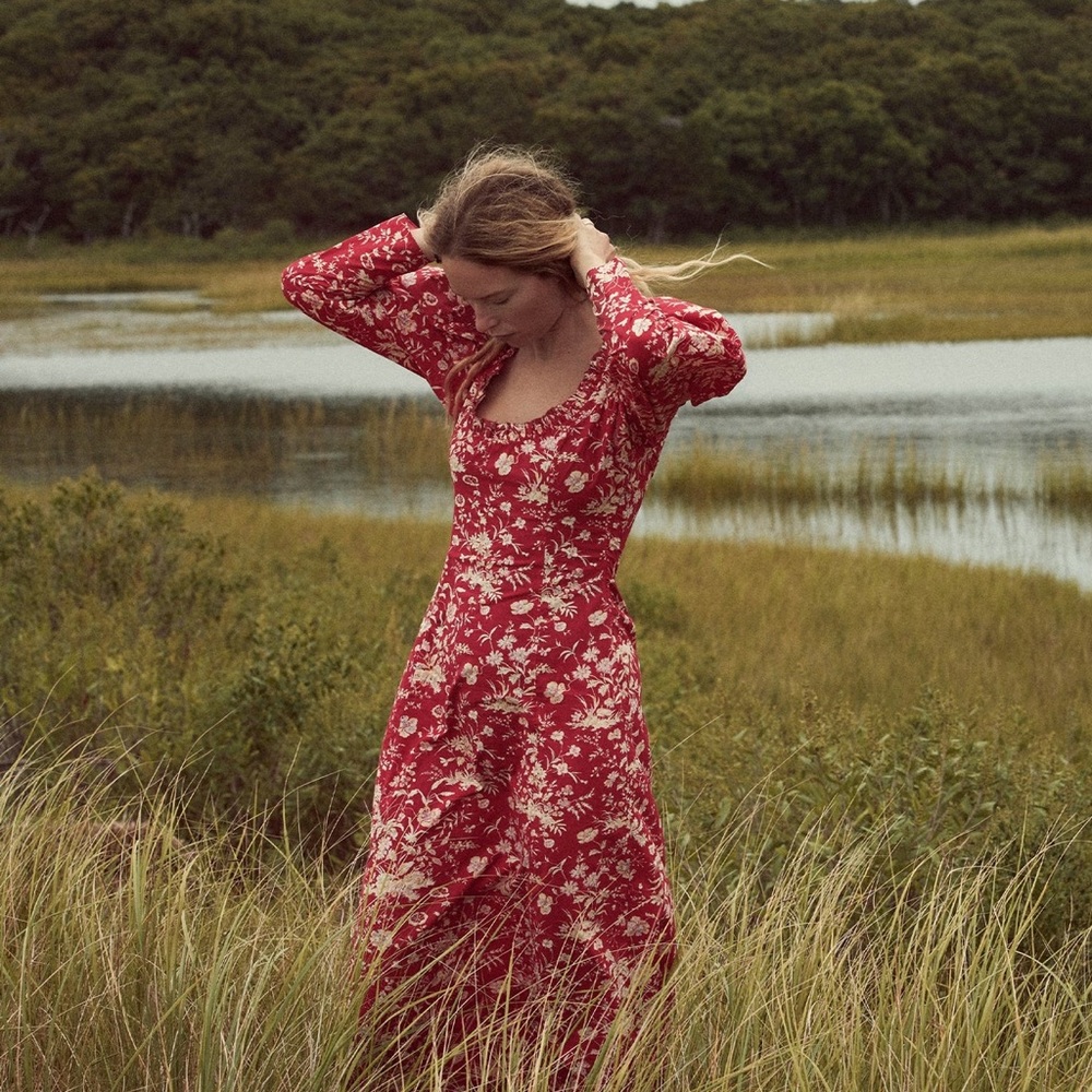 Doen CLARENCE DRESS -- OAK BLUFFS FLORAL